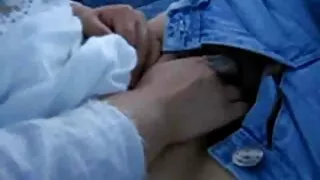 විශාල පියයුරු සමග කටට කෙළ උනන මෘගයා