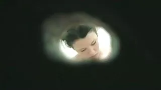 සුදු හම කෑල්ල masturbating